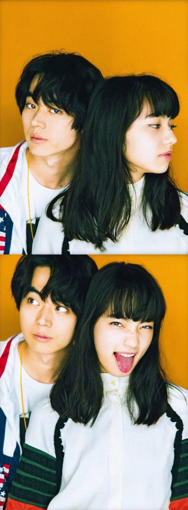 组图:甜蜜配一脸!菅田将晖小松菜奈官宣结婚