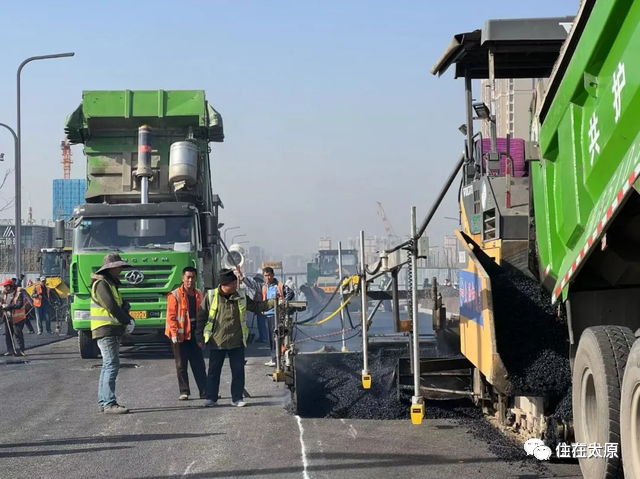 連接東西環城高速太原市南內環東延道路月底具備通車條件