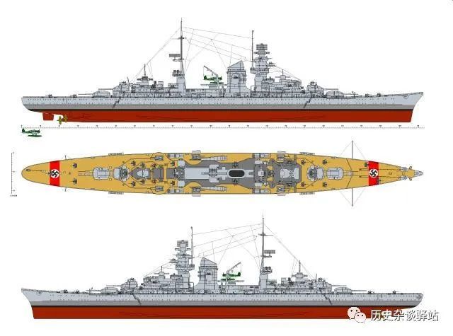 第三帝國不死戰艦歐根親王號屢屢死裡逃生硬扛兩次核爆實驗仍未沉沒