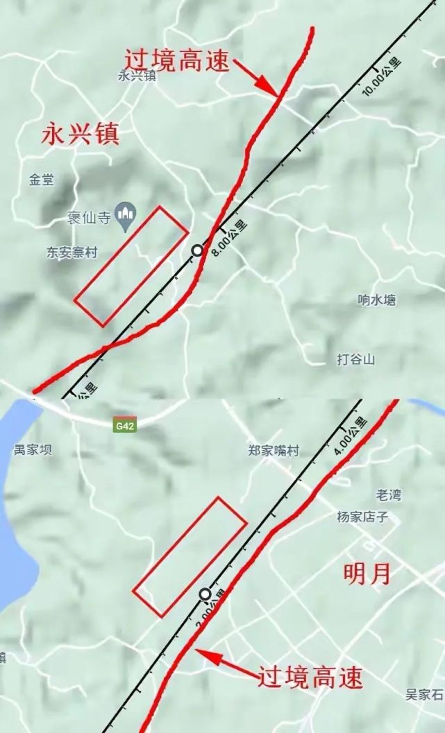 西渝高铁广安东站选址