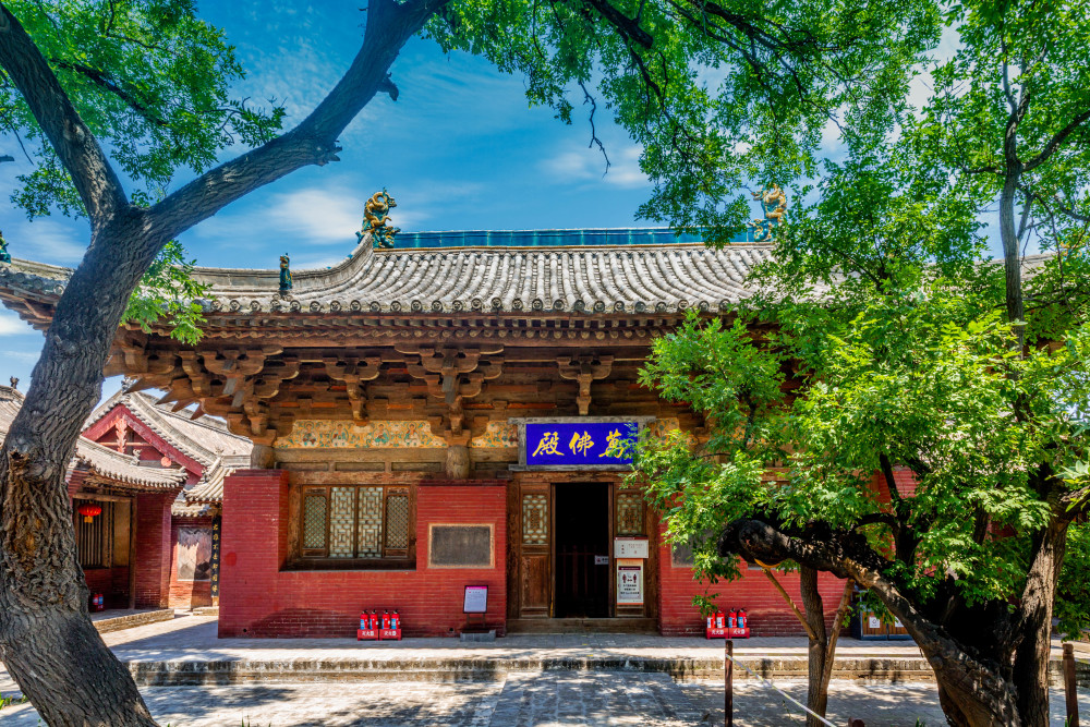 平遥镇国寺万佛殿|我国五代木构建筑之遗珠_腾讯新闻