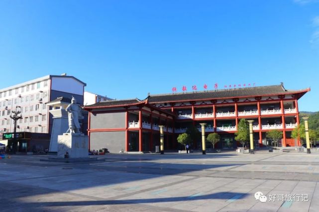 摄影宁强阳平关镇上有一条老街青砖灰瓦老建筑