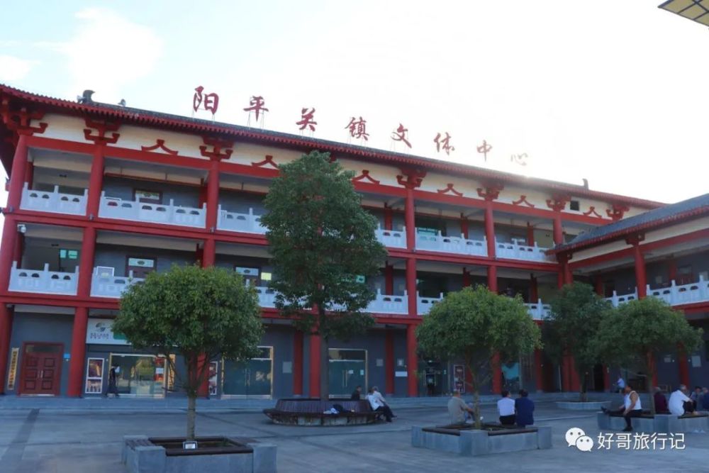 摄影宁强阳平关镇上有一条老街青砖灰瓦老建筑