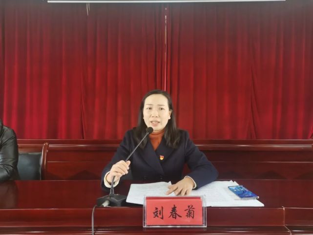 县委常委,县委宣传部部长刘春菊出席会议,并对全会精