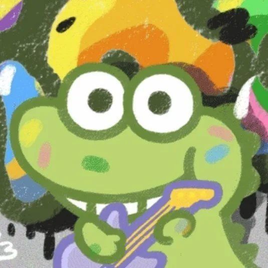 表情包绿鳄鱼系列