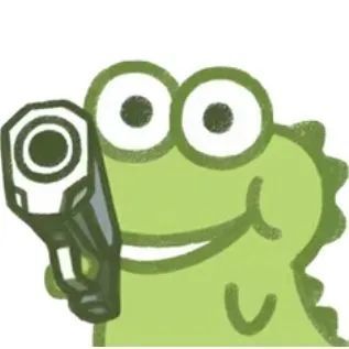 表情包绿鳄鱼系列