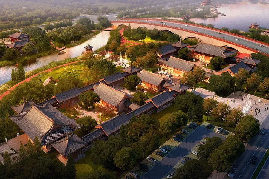 地域文化与景观生态相结合陕西渭南居易文化产业园规划设计