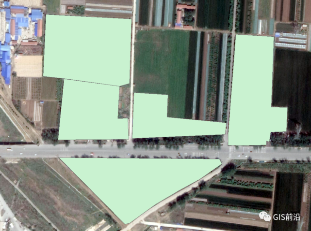 图斑面积arcgis叠加影像面积计算并标注附练习数据下载