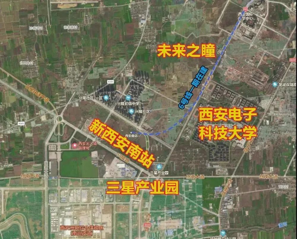西安高新区2025规划:建设新西安南站,gdp翻番实力等同中型城市!