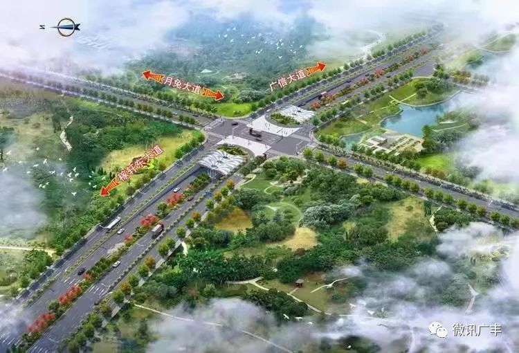 令人期待!广信大道西延伸段项目将于月底基本完工