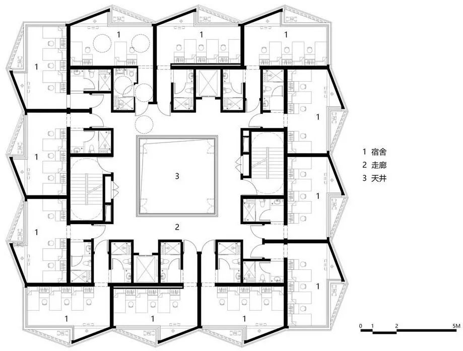 校园公共建筑设计：北京耿丹学院留学生公寓/案例安卓shell启动app