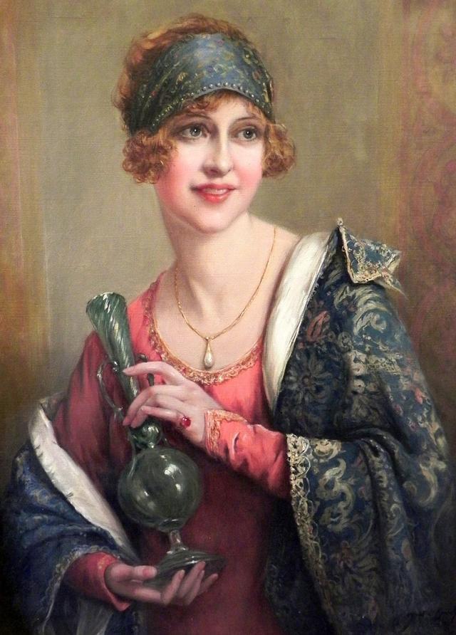 诗情风韵,撩人心弦!法国画家francois martin kavel作品选