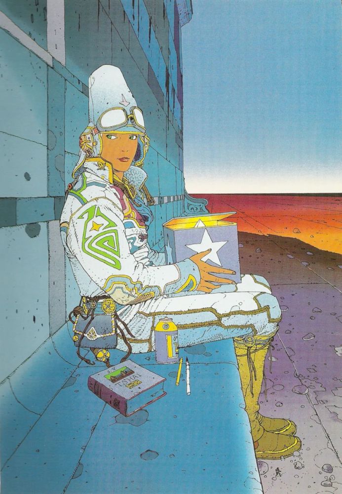法国漫画大师 moebius 莫比斯(1938—2012)画中的世界_腾讯新闻