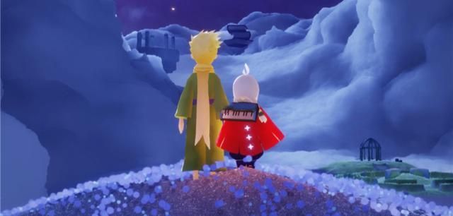 光遇梦回小王子季重生之门出现两个光翼可惜是个bug