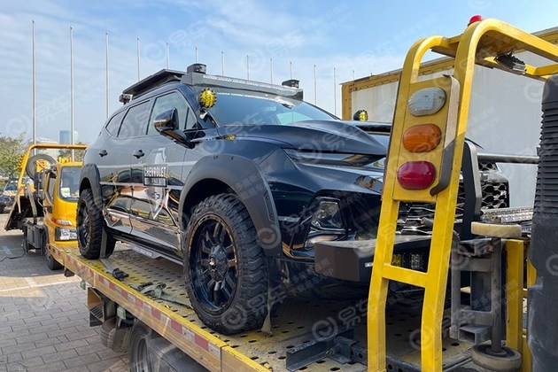 2021广州车展探馆雪佛兰开拓者绝地特攻改装版
