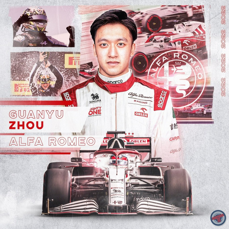 創造歷史周冠宇成為中國首位f1正式車手