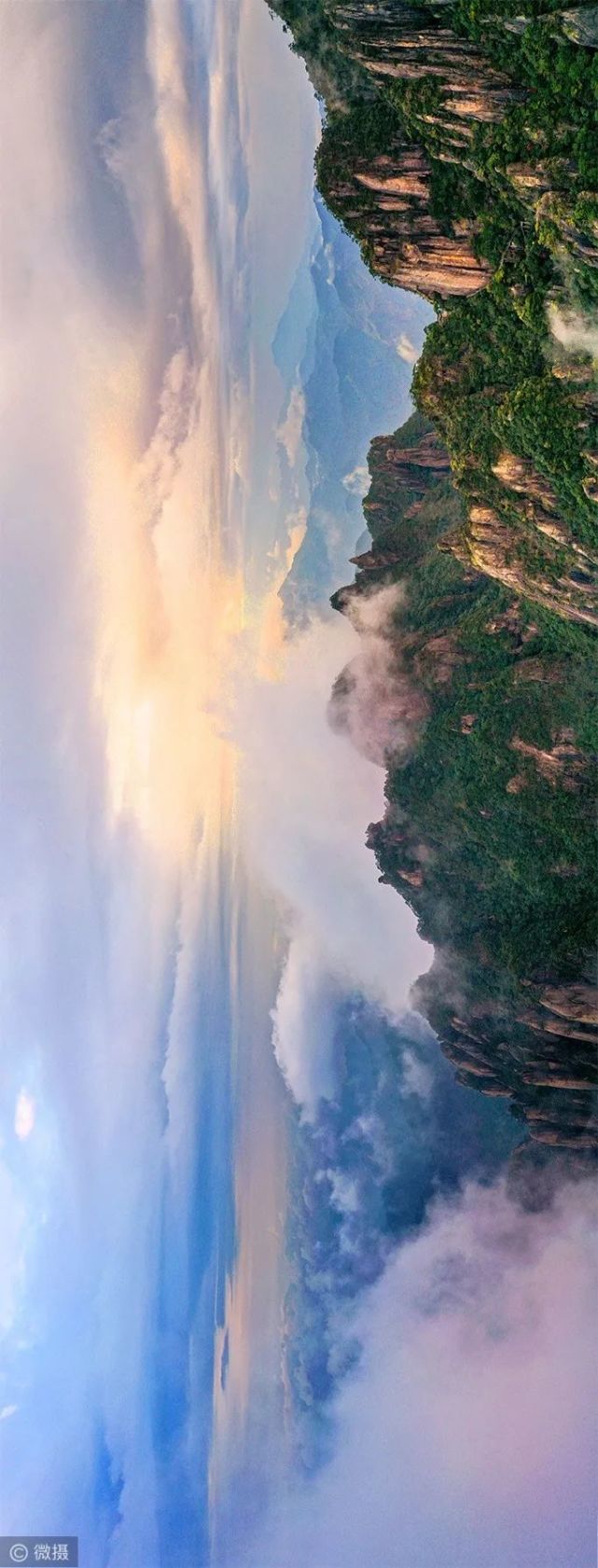 秋天里的故事鸟瞰三清山