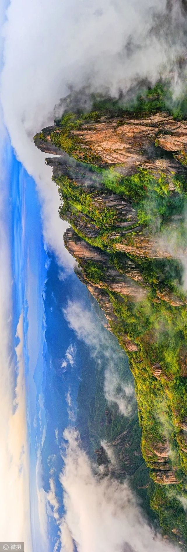 秋天里的故事鸟瞰三清山