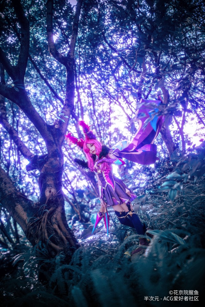 lol星之守护者霞cos正片