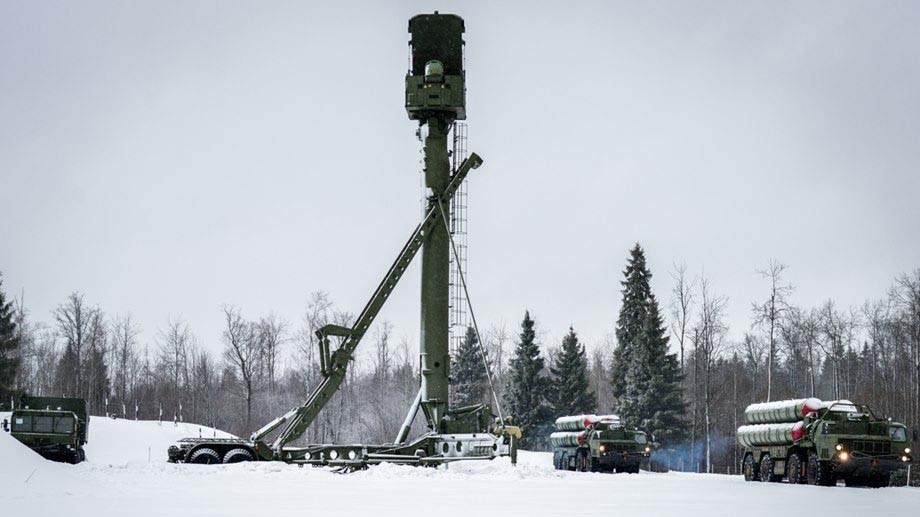 "站的高"才能"看得远"的s-400防空系统中的低空补盲雷达事实上,目前