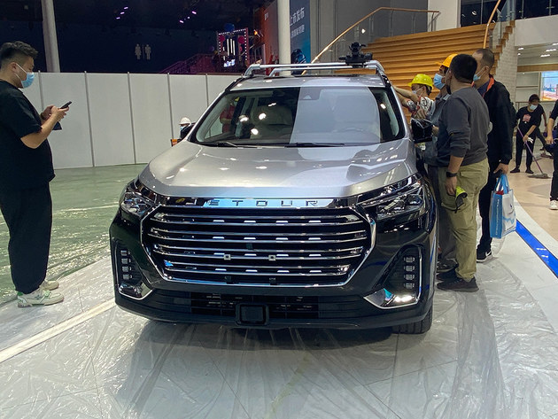 探馆实拍捷途x90plus精英行者极致豪华