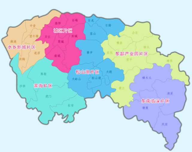 详解特殊地级市东莞一个区都没有人口却多达千万