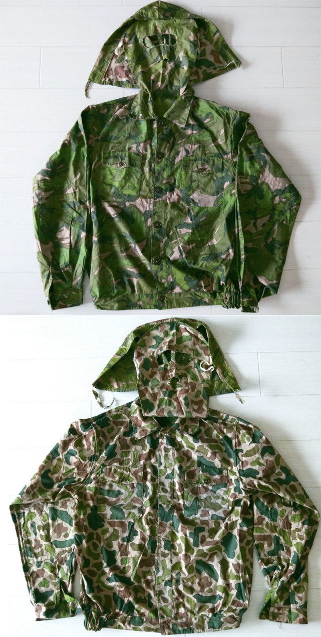 中国81式大五叶迷彩衣颜值高伪装强曾是侦察兵的无形荣耀