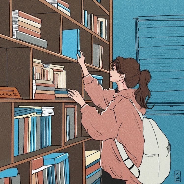 文艺风女生插画头像_腾讯新闻