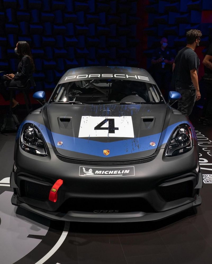 专为赛车手设计的718 cayman跑车,搭载911 gt3发动机_腾讯新闻