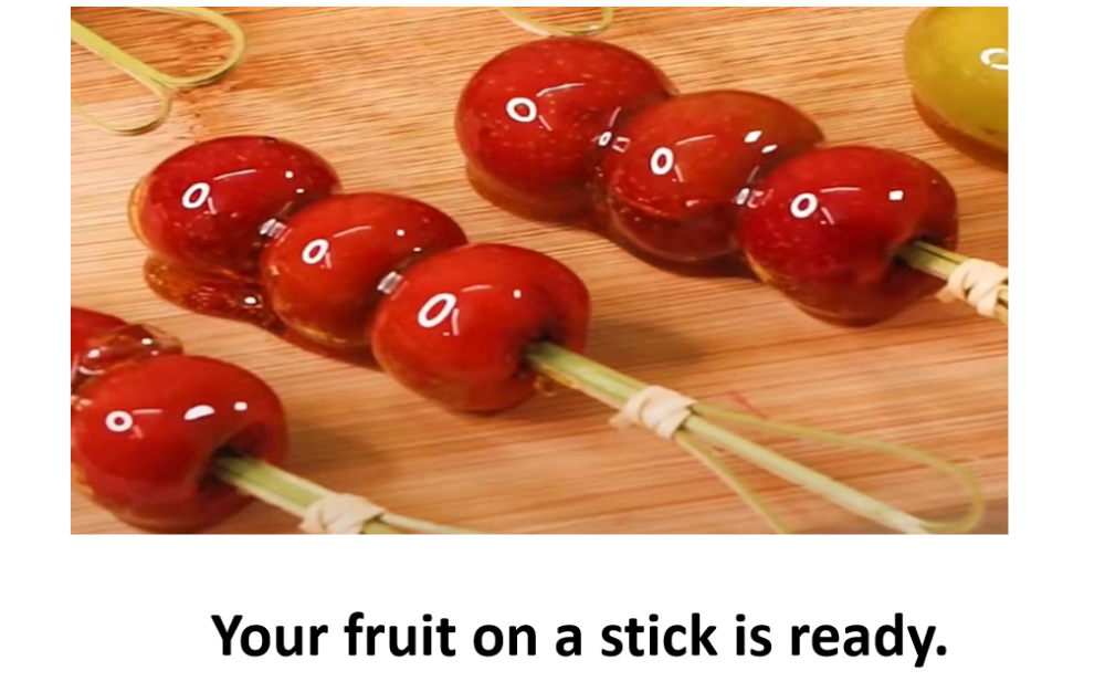 【小学部】快来cooking课上get这个冬天的第一串冰糖葫芦吧~!