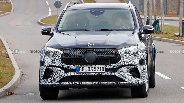 奔驰新款gle最新谍照 或将于2022年春季亮相