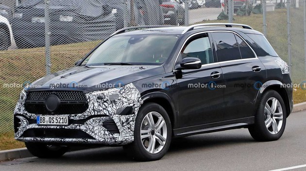 奔驰新款gle最新谍照 或将于2022年春季亮相