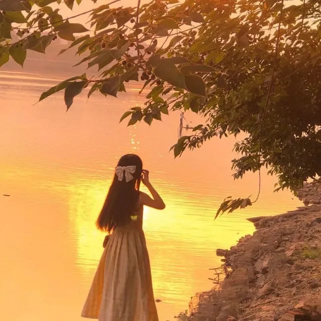 超好看女生背影头像丨心安即是归处