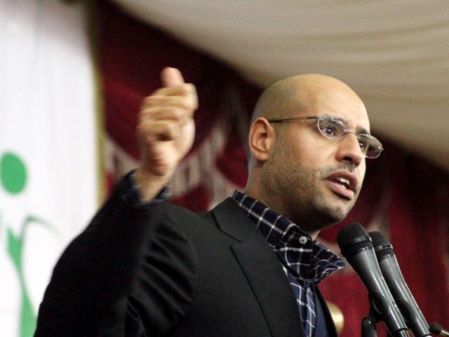 夺回利比亚卡扎菲次子罕见露面开始竞选总统