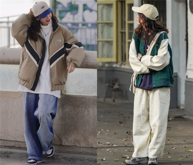 穿一次就爱上的"阔腿裤 老爹鞋",遮肉显高,小个子也可以试试_腾讯新闻