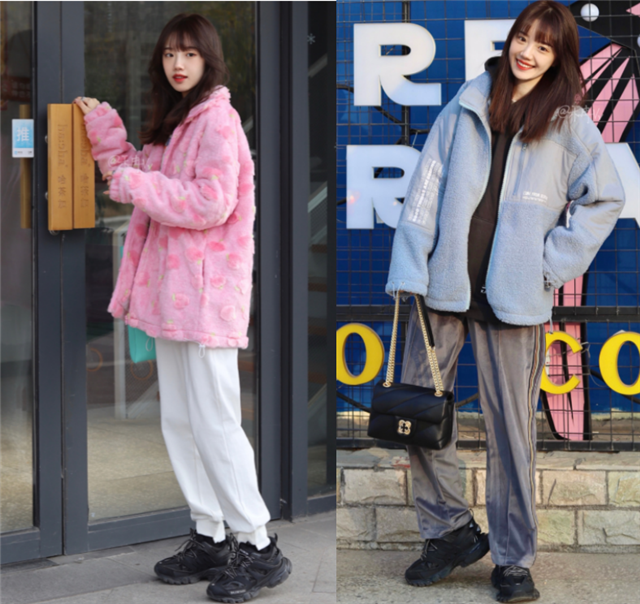 穿一次就爱上的"阔腿裤 老爹鞋",遮肉显高,小个子也可以试试_腾讯新闻