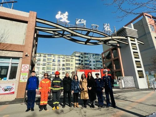 构建平安校园岐山一校惟美校区开展消防安全系列活动