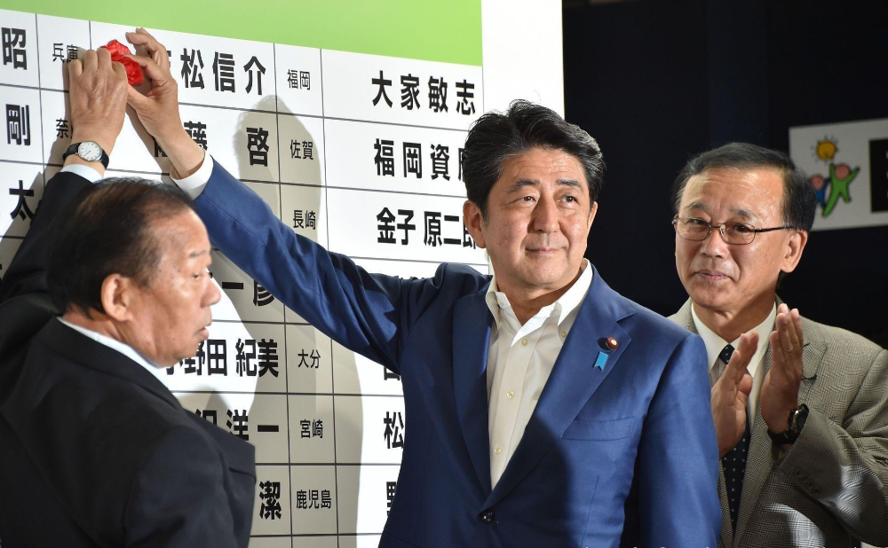 安倍晉三重回政壇,亮出對中國新態度