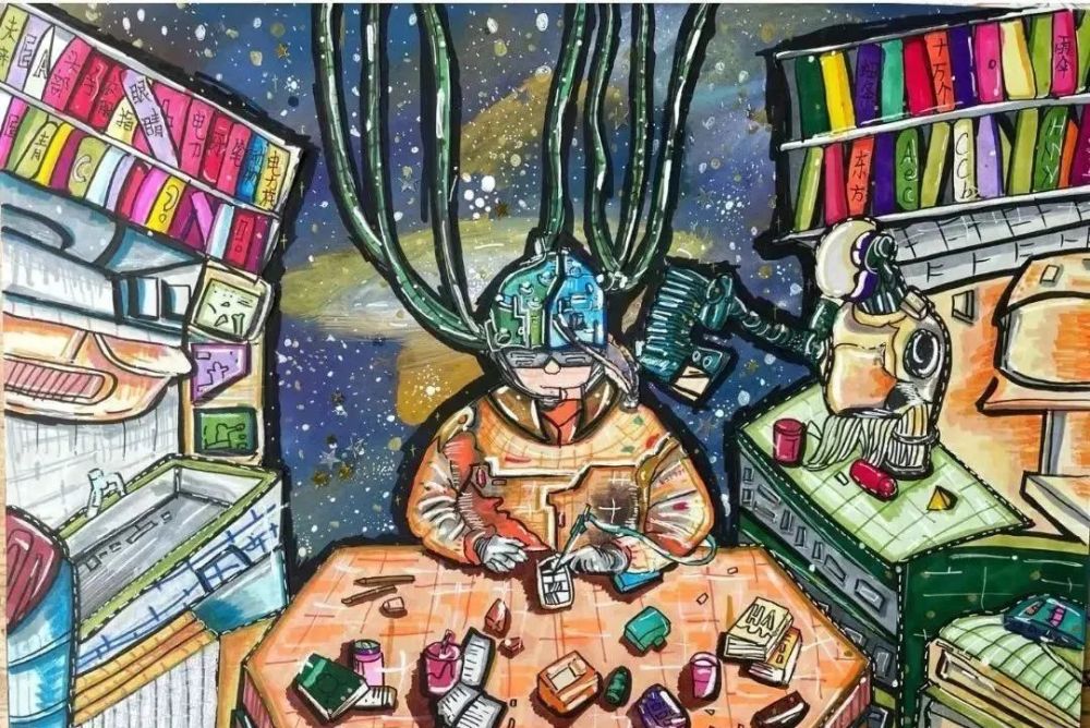 范画一大波实用的科幻画素材满满的都是创作灵感