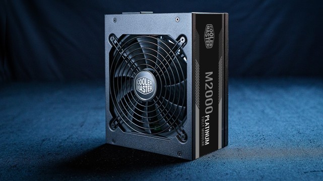 酷冷至尊m2000硬核上线旗下首款2000w级别白金电源