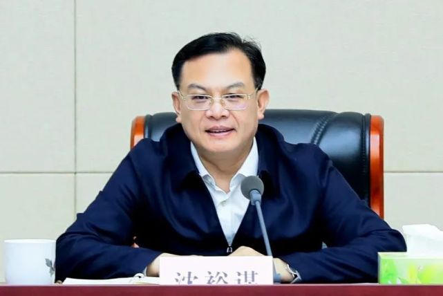 沈裕谋在省商务服务中心调研