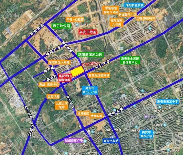 高安市城区最新规划图图片