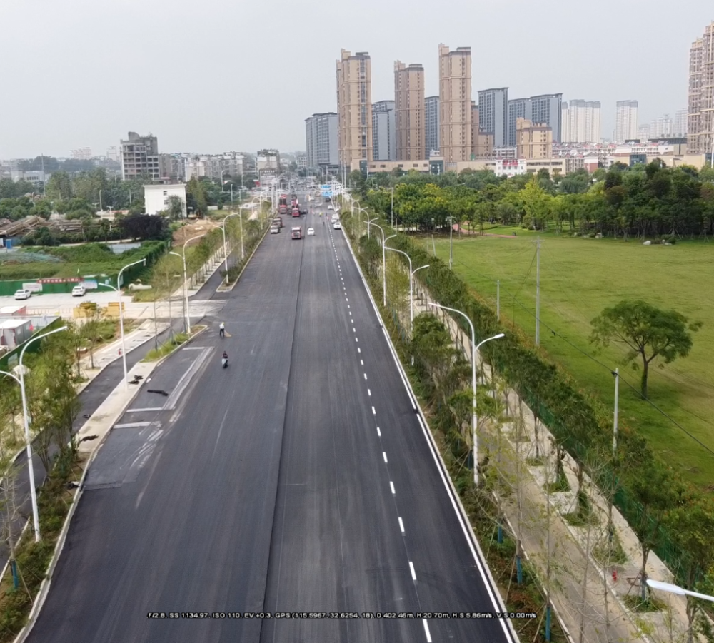 这6条路的通车,覆盖了阜南县老城区的大部分路网,对改善阜南县老城区