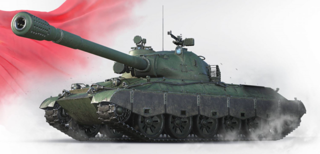 改成了130口径车体则是经过修改的捏造坦克112的,进行了整体加高,修改