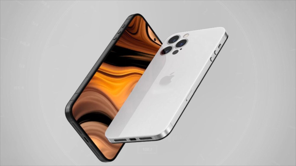 无刘海的iphone14promax概念机新增屏下指纹解锁出手就是王炸