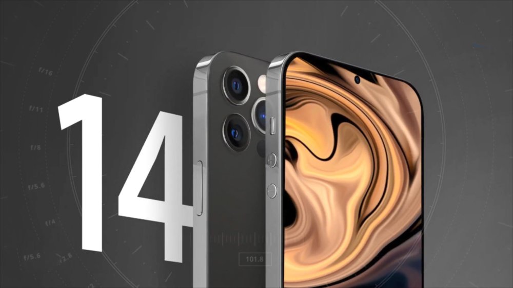 无刘海的iphone14promax概念机新增屏下指纹解锁出手就是王炸