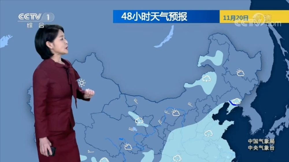 中央气象台:11月19日天气预报,冷空气来袭,降雪又降温