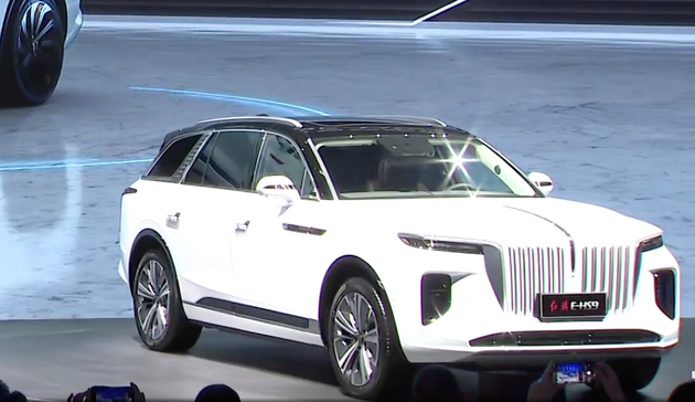 2021广州车展:红旗e-hs9长续航版上市/58.98万元起