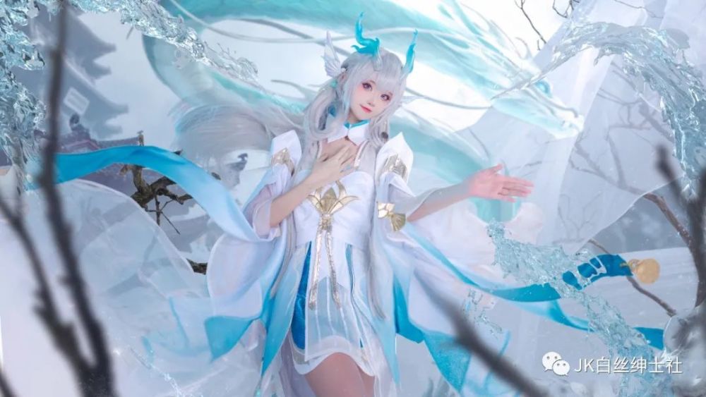 cos王者荣耀西施游龙清影小柔