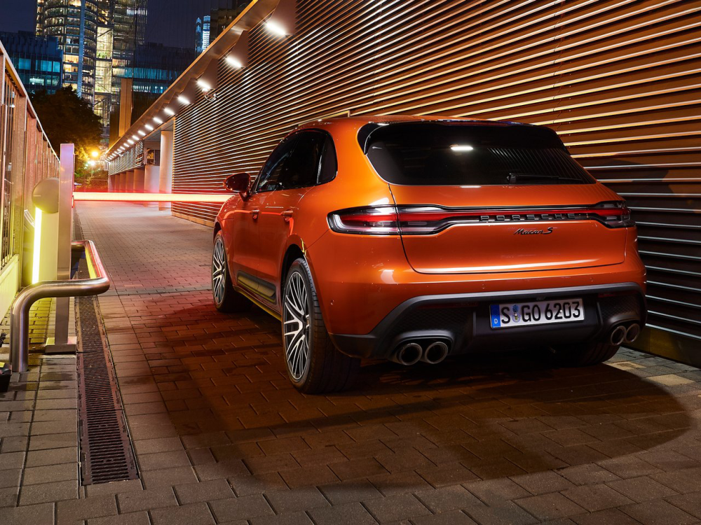 20t动力265马力海外公布2022款保时捷macans官图